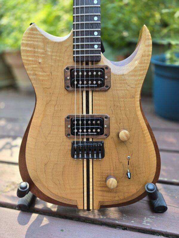 Severin ST1 Roasted Maple Electric Guitar - Image 2