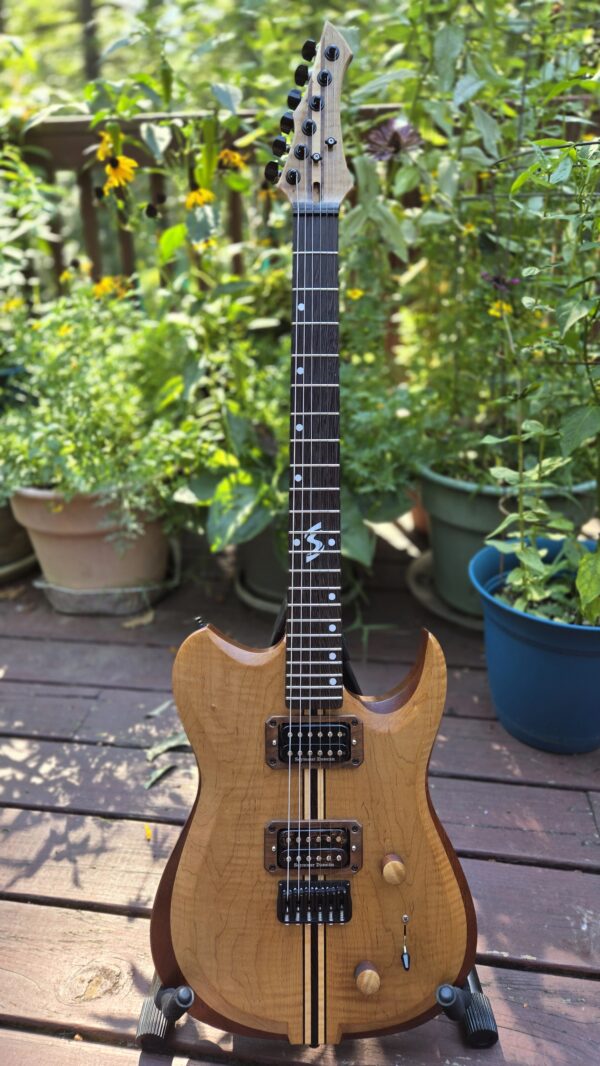 Severin ST1 Roasted Maple Electric Guitar - Image 4