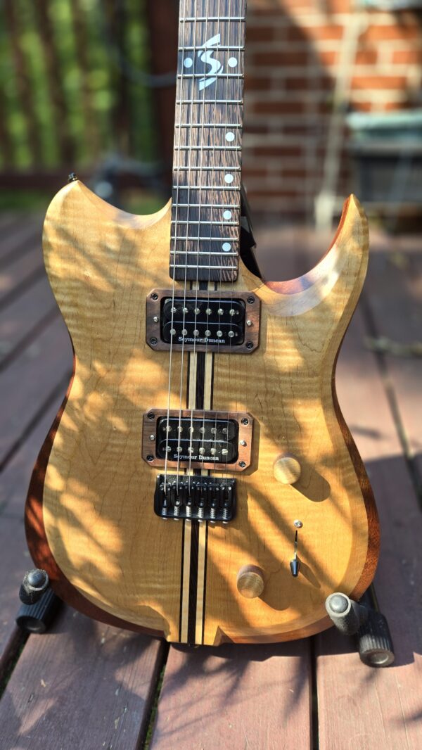Severin ST1 Roasted Maple Electric Guitar - Image 6