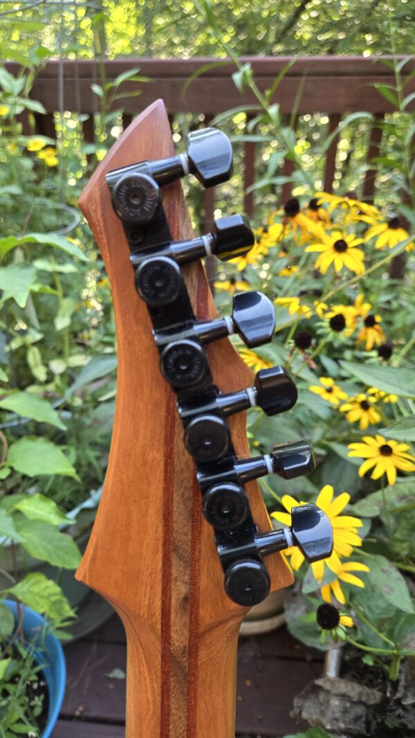 Severin ST1 Roasted Cherry Electric Guitar - Image 9