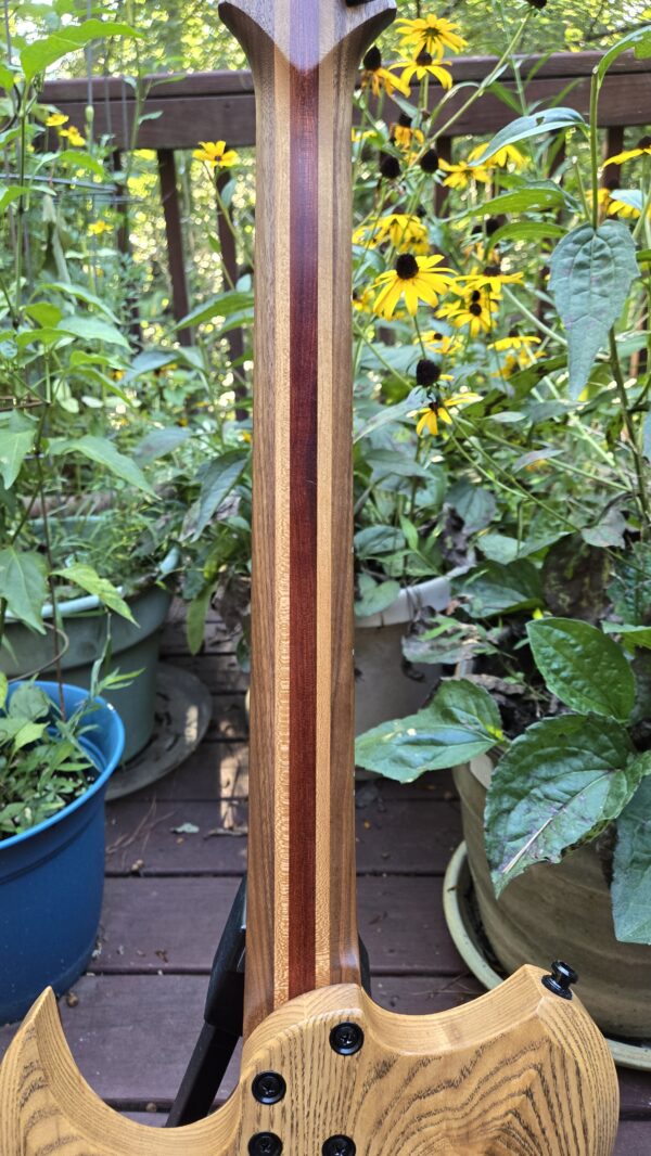 Severin ST1 Walnut & Ash Electric Guitar - Image 8