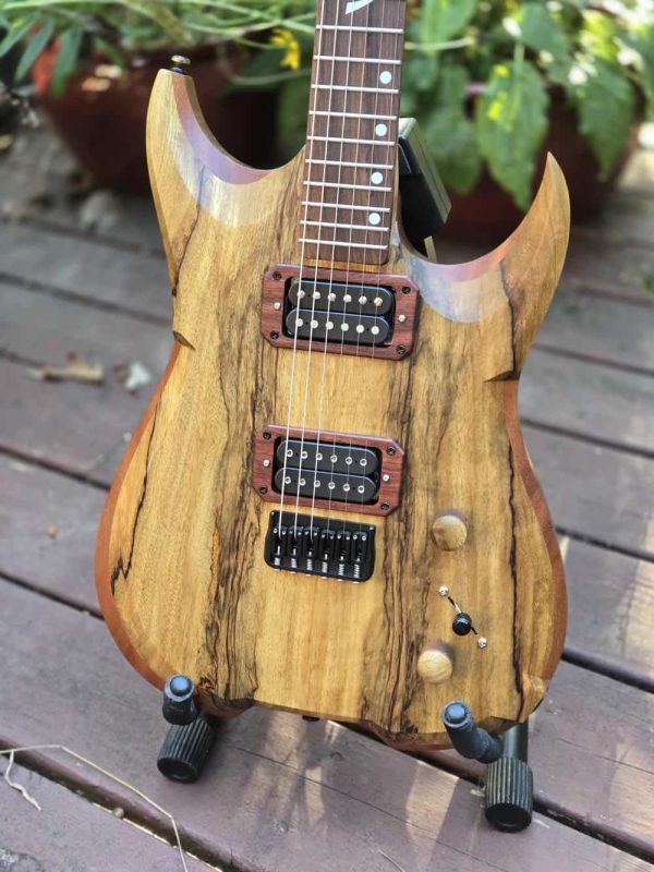 Severin Rogue Electric Guitar - Black Limba