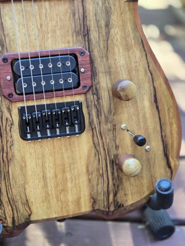 Severin Rogue Electric Guitar - Black Limba - Image 5