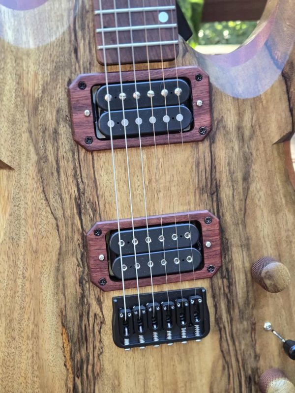 Severin Rogue Electric Guitar - Black Limba - Image 6