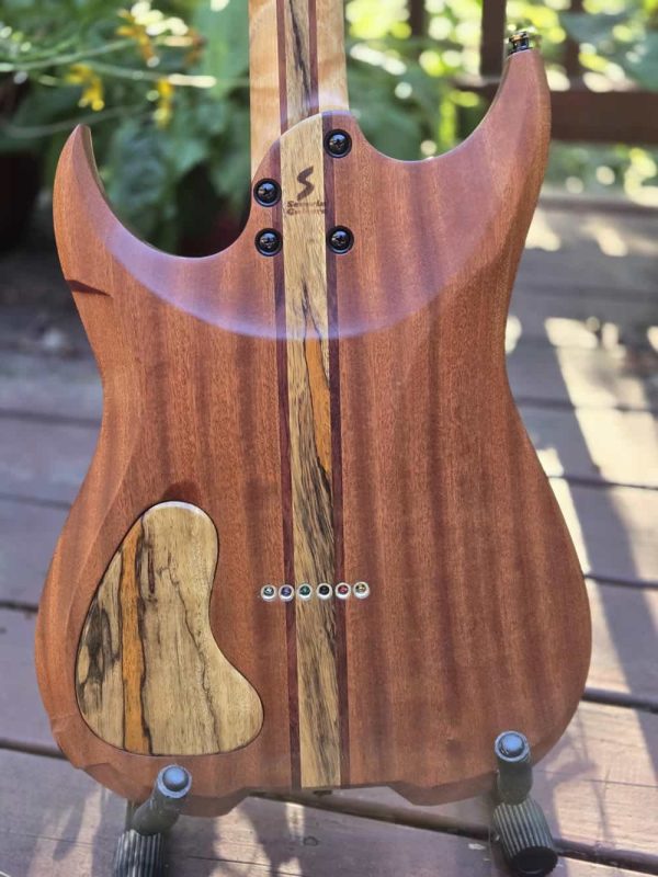 Severin Rogue Electric Guitar - Black Limba - Image 11