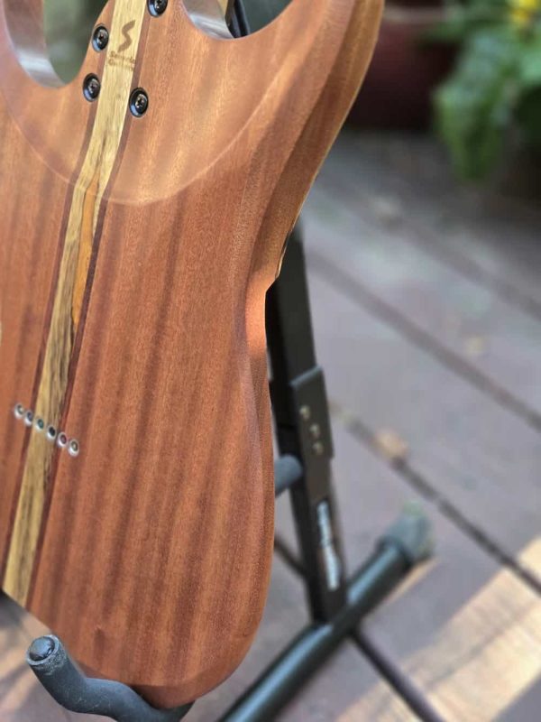 Severin Rogue Electric Guitar - Black Limba - Image 13