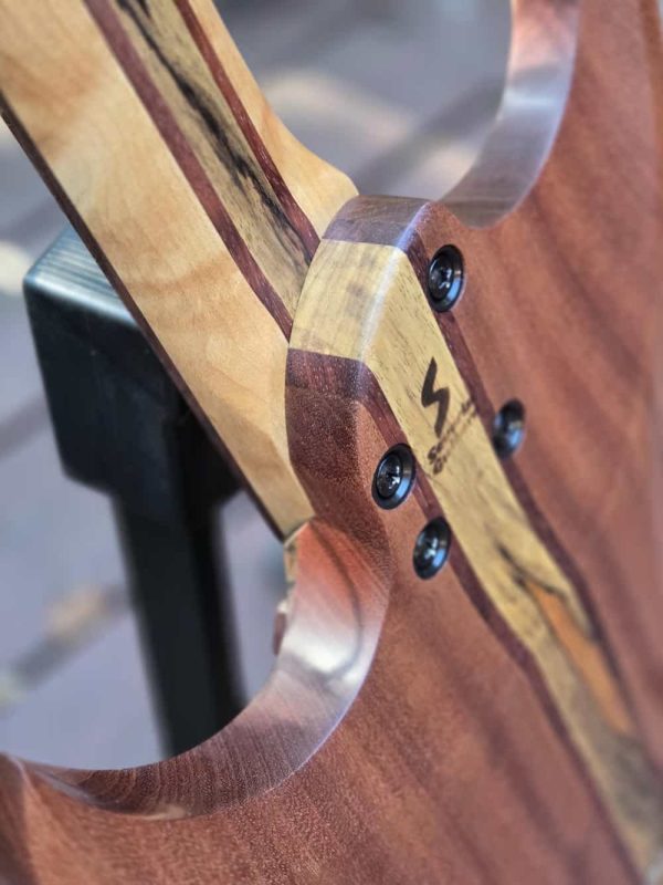 Severin Rogue Electric Guitar - Black Limba - Image 16