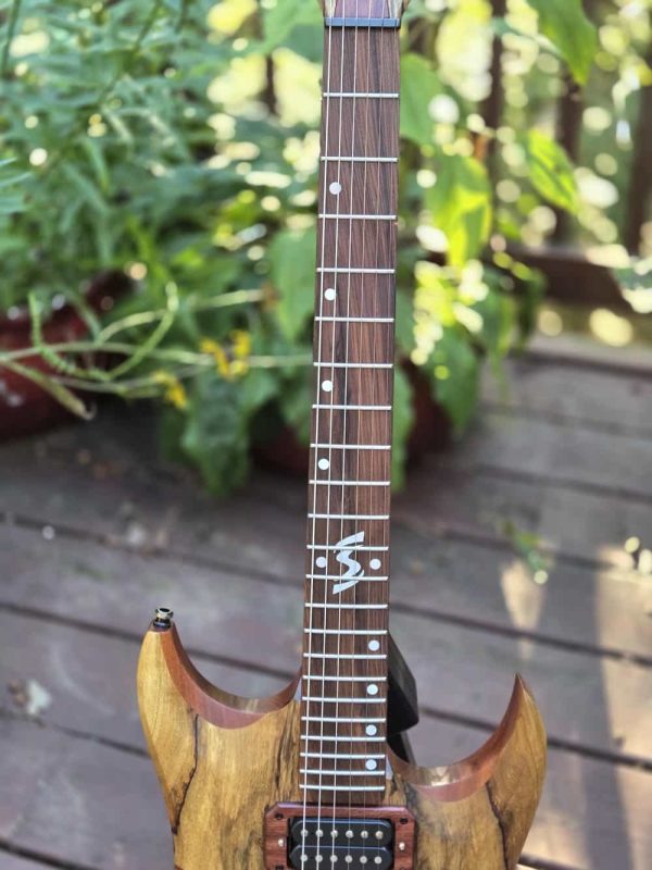 Severin Rogue Electric Guitar - Black Limba - Image 18