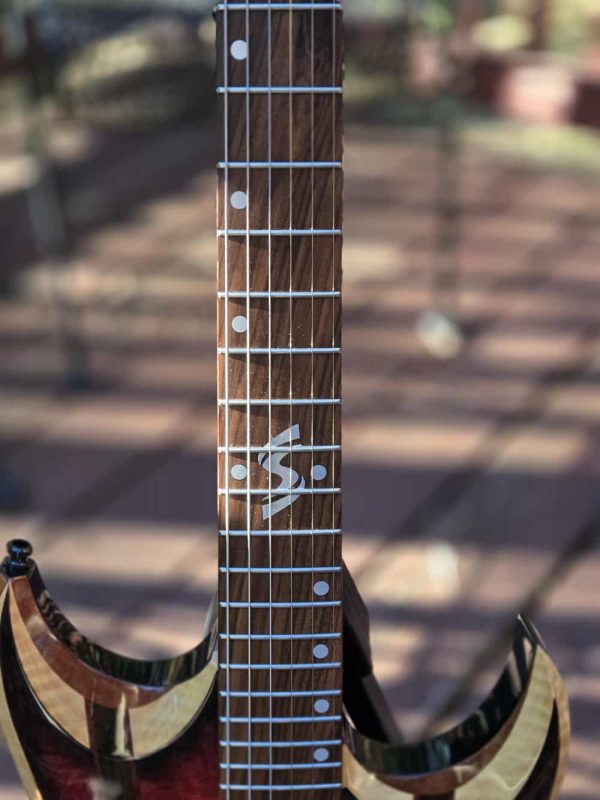 Rogue Electric Guitar - Red Black Flame Maple - Image 20