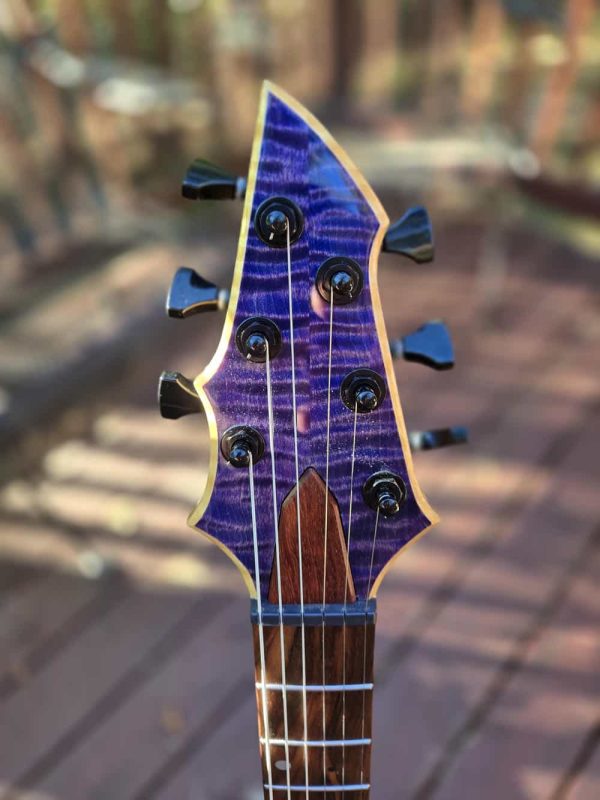 Rogue Electric Guitar - Blue Purple Flame Maple - Image 2