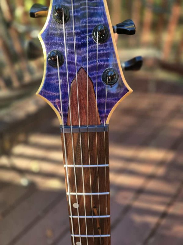 Rogue Electric Guitar - Blue Purple Flame Maple - Image 4