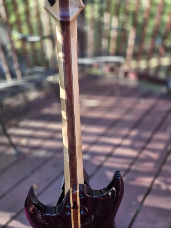 Rogue Electric Guitar - Blue Purple Flame Maple - Image 13