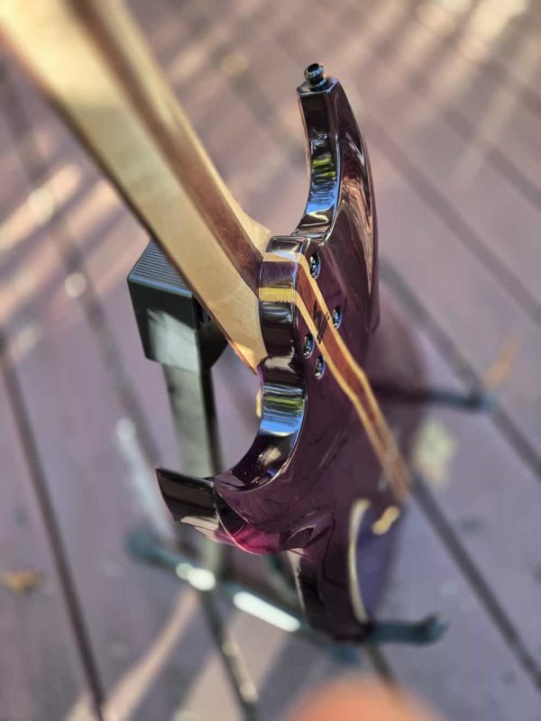 Rogue Electric Guitar - Blue Purple Flame Maple - Image 17
