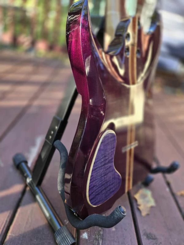Rogue Electric Guitar - Blue Purple Flame Maple - Image 18