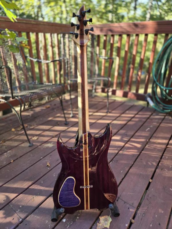 Rogue Electric Guitar - Blue Purple Flame Maple - Image 21